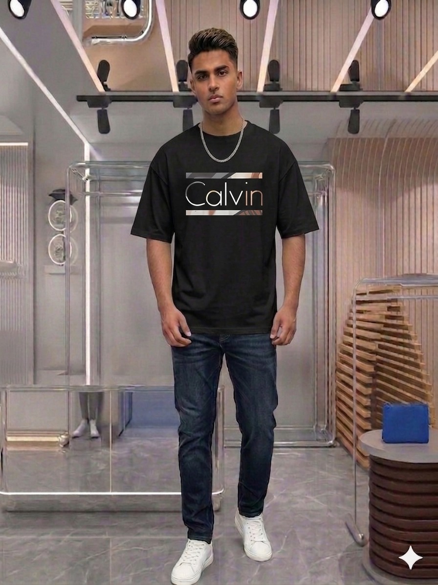 Stylish Drop Shoulder T-Shirt (29605)
